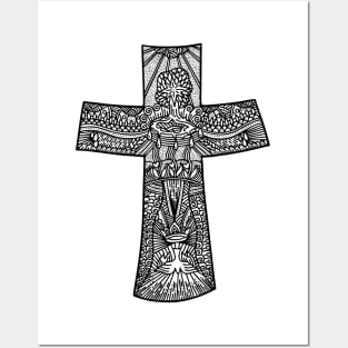 The Cross of the Lord and Savior Jesus Christ Posters and Art